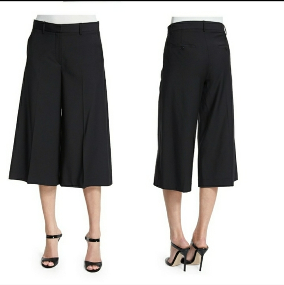 Theory Pants - THEORY Halientra Admiral Crepe Culotte Pants 6